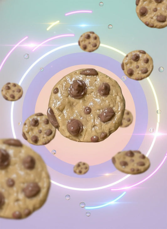 Whimsical Hand-Made Art Magnets Chocolate Chip Cookie