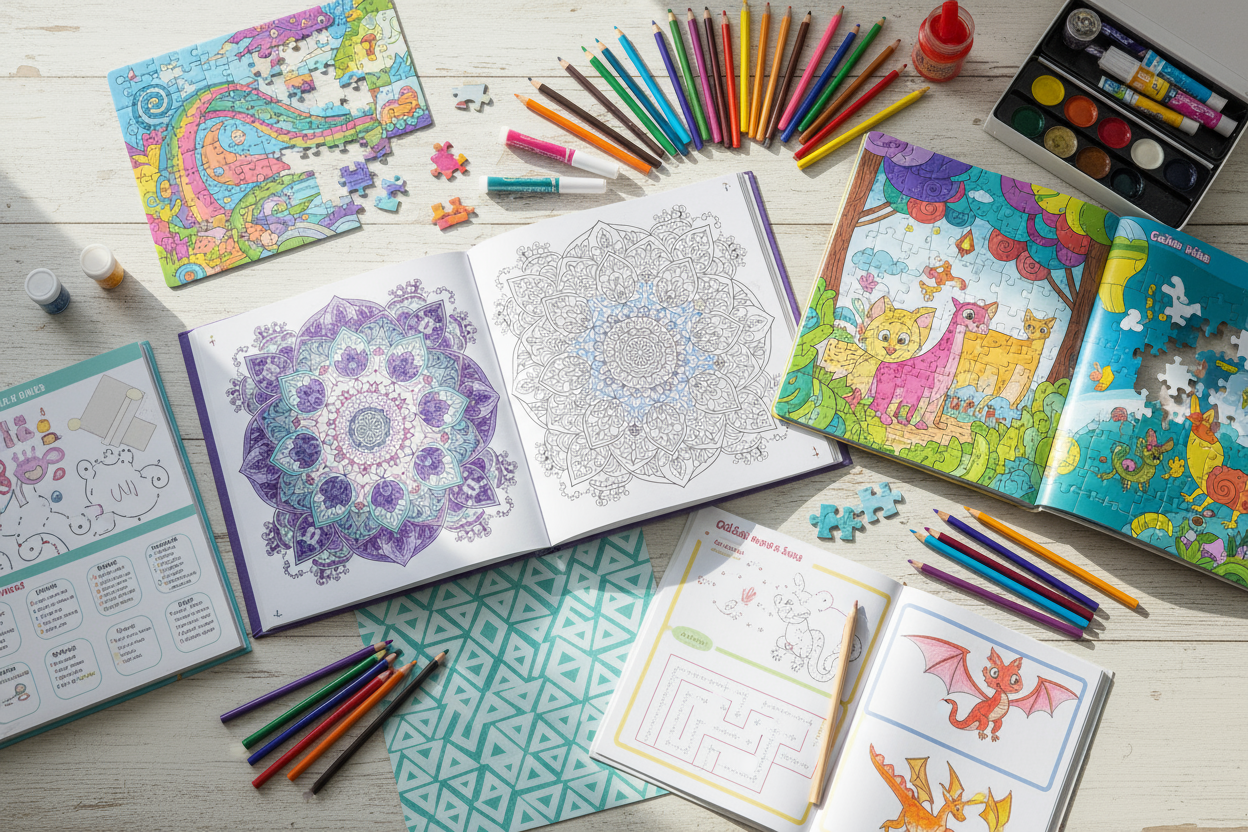 Color, Create, and Play (Activity Books)