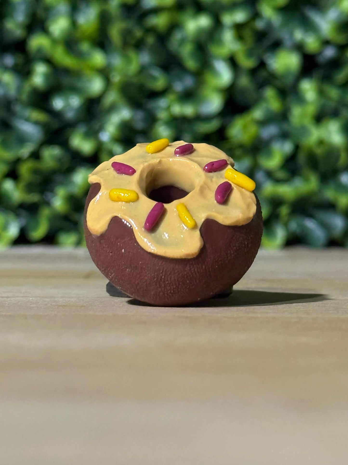 Whimsical Hand-Made Art Magnets Donut