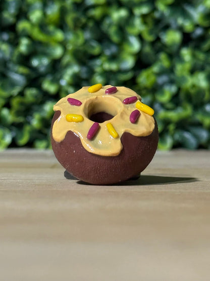 Whimsical Hand-Made Art Magnets Donut