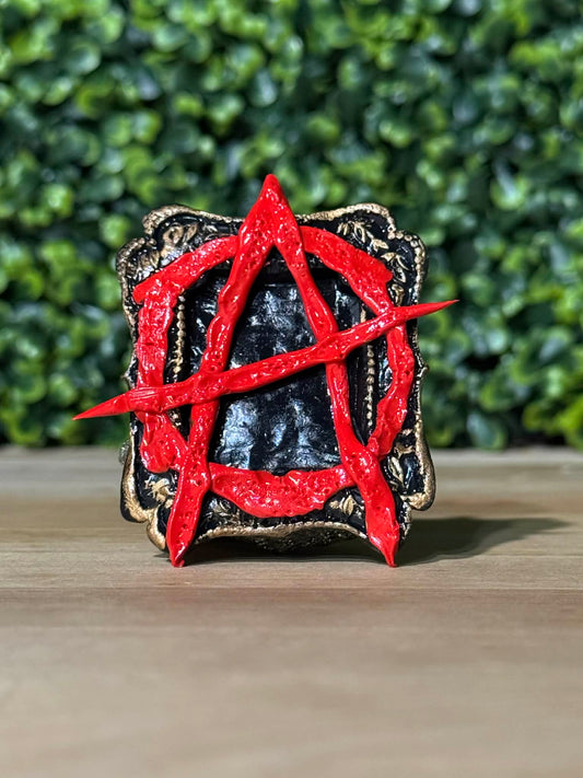 Whimsical Hand-Made Art Magnets Anarchy