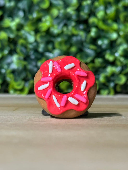 Whimsical Hand-Made Art Magnets Donut
